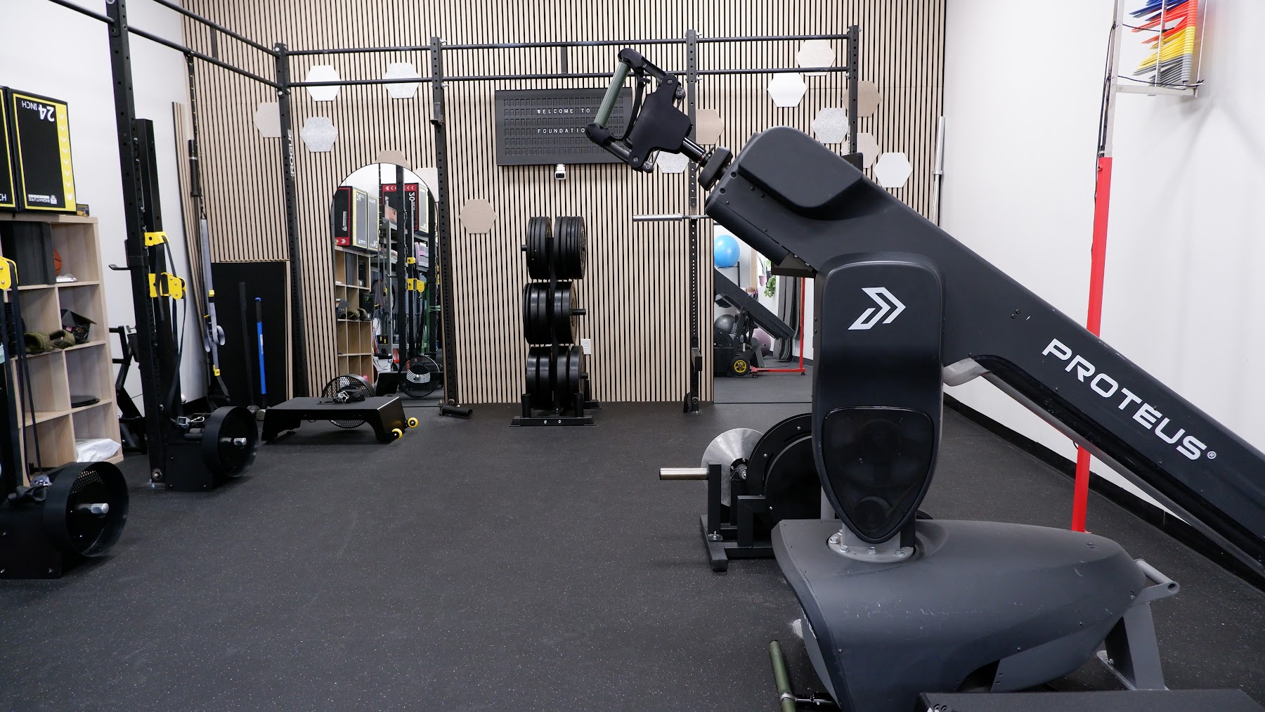 The Foundation training floor